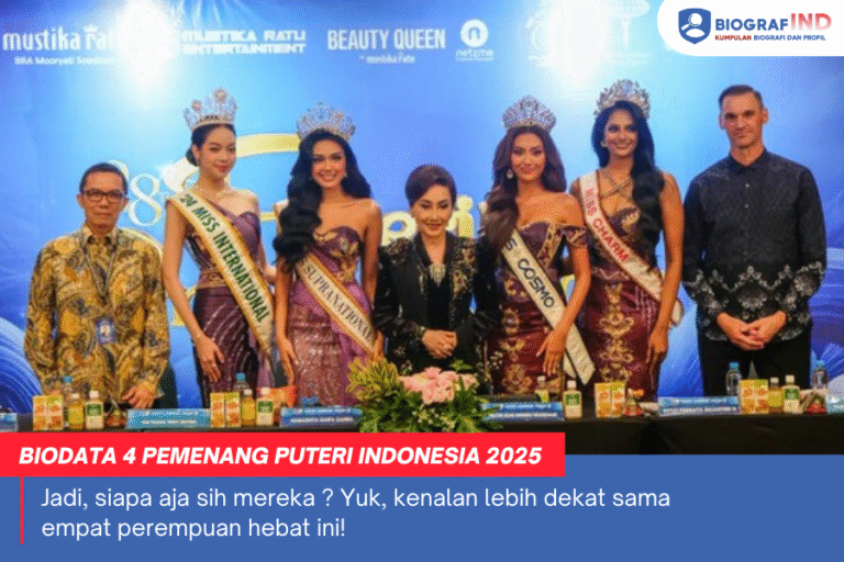 Biodata 4 Pemenang Puteri Indonesia 2025
